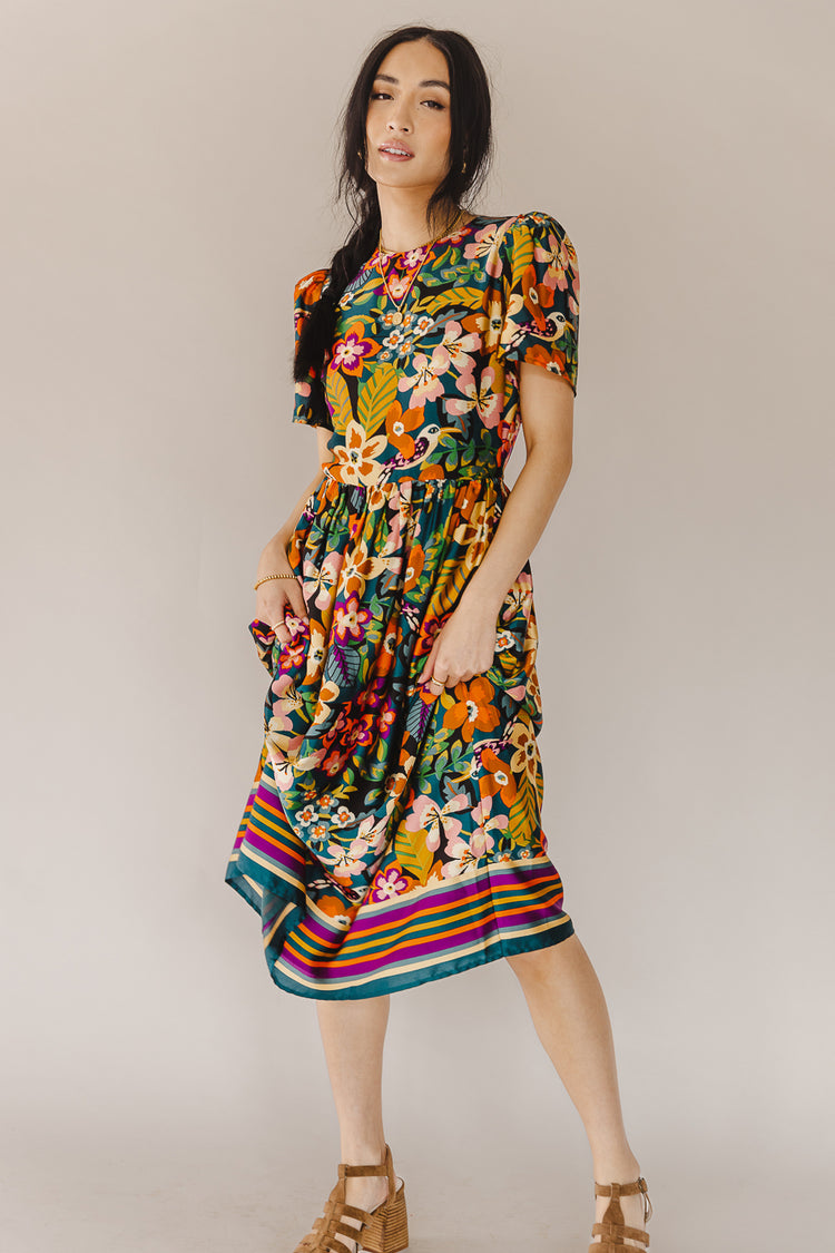 Oriole Printed Dress