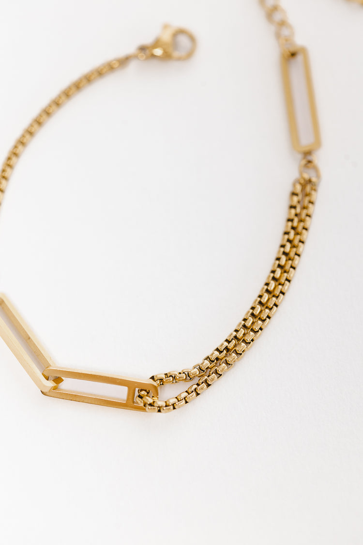 gold chain bracelet