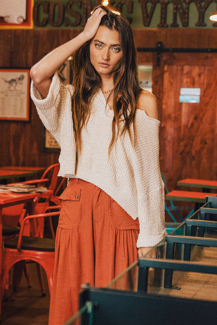 Fawn Cropped Sweater - FINAL SALE