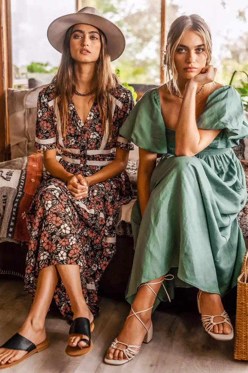 Holly Floral Maxi Dress FINAL SALE bohme
