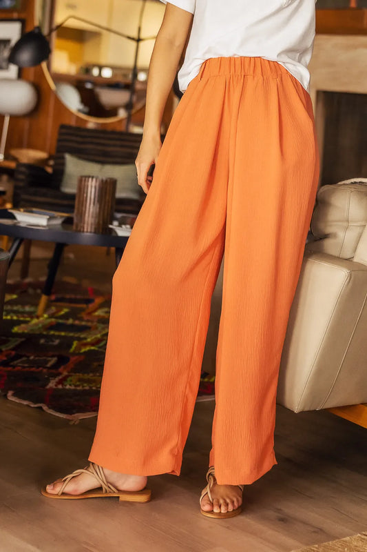 Reyna Pants in Coral - FINAL SALE