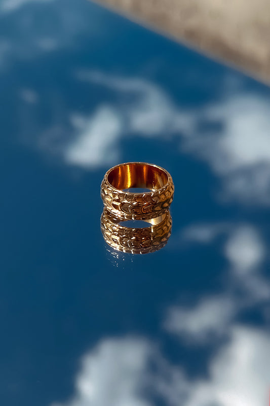 Textured ring 
