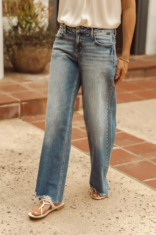 Genevieve Wide Leg Jeans - FINAL SALE