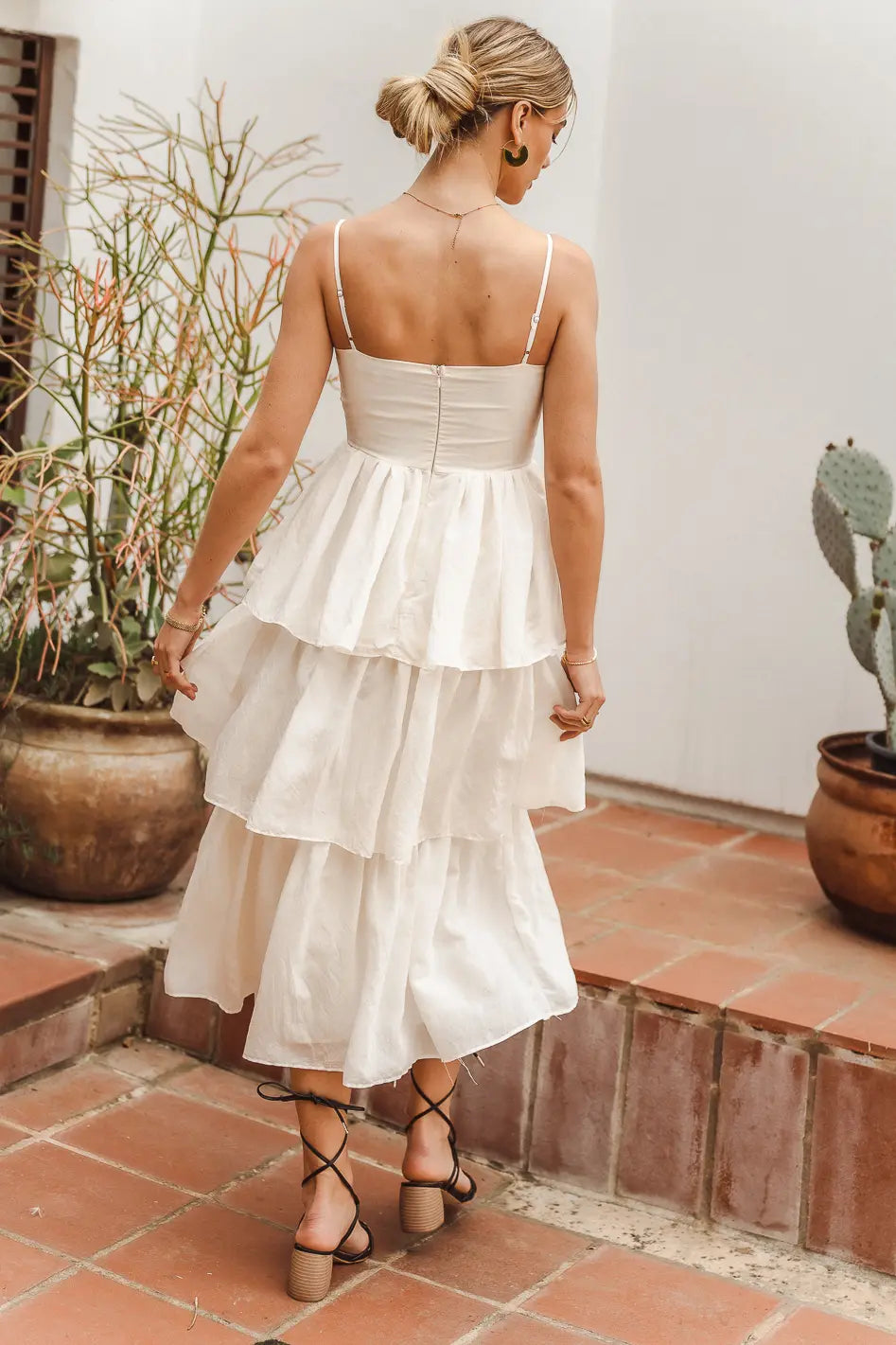 Tammy lace midi sales dress