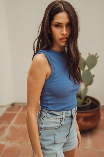 Ruby Tank in Blue