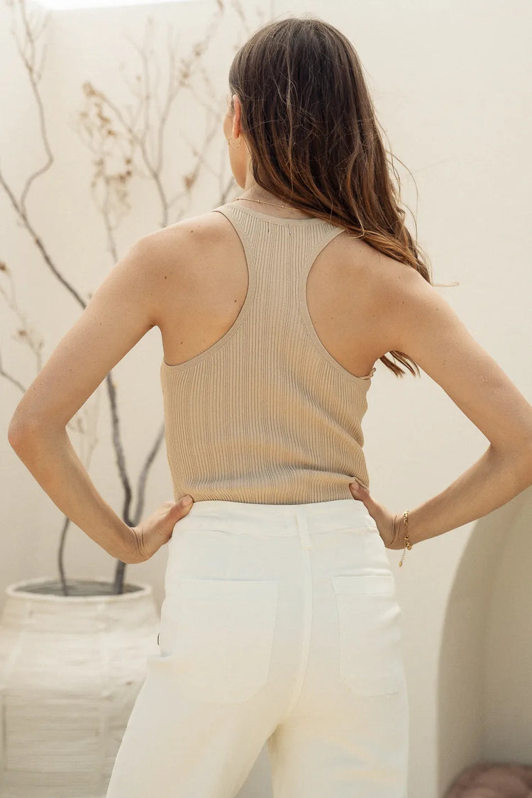 Pippa Bodysuit in Taupe