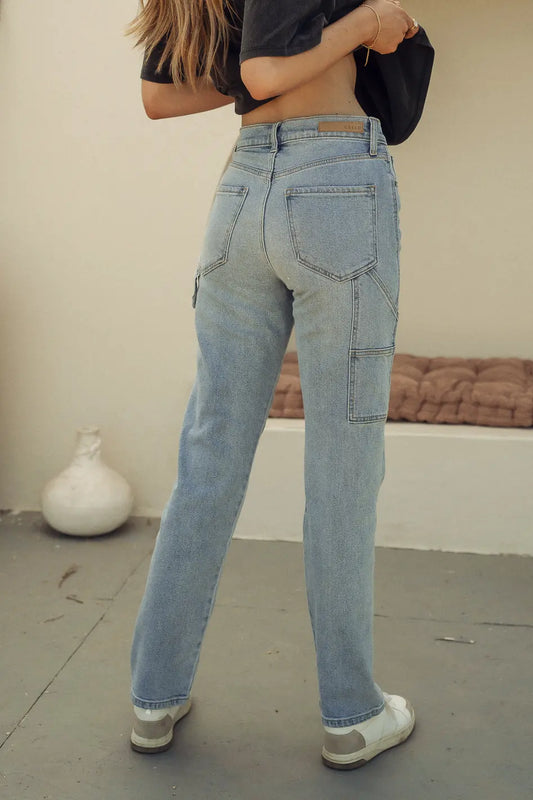 Yessenia Utility Jeans