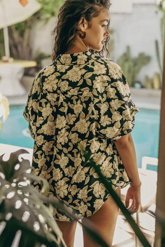 Harmony Floral Button Up - FINAL SALE