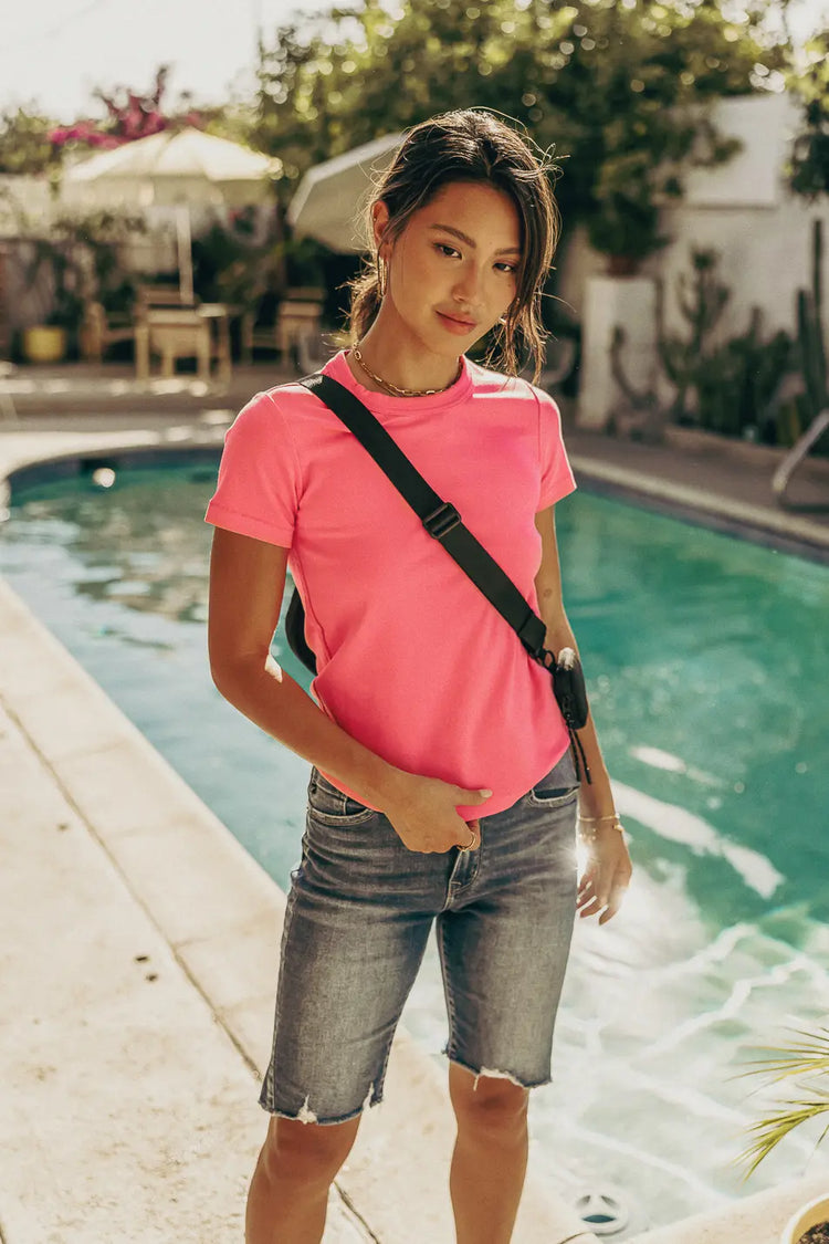Mckenna T-Shirt in Pink