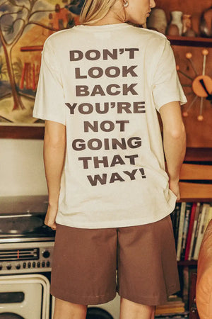 Don't Look Back Graphic Tee - FINAL SALE