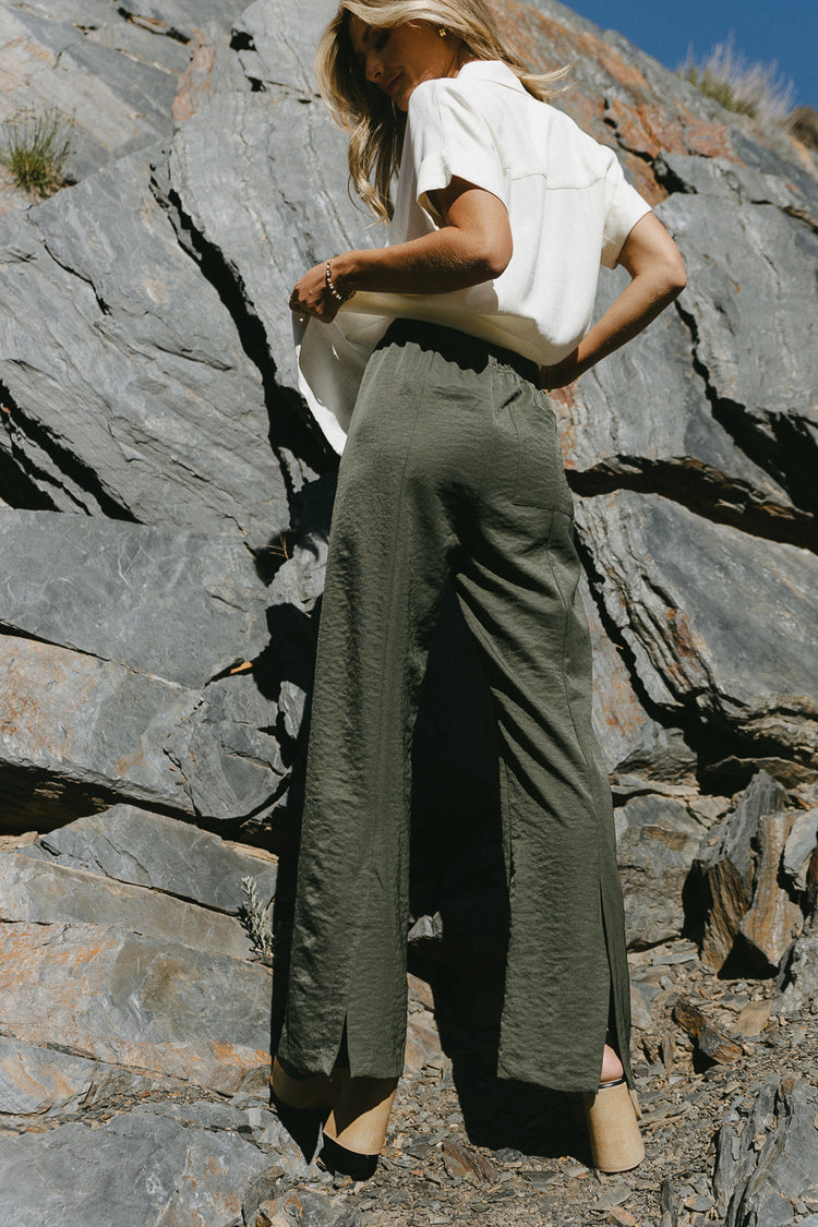 PREORDER - Mindy Pants in Olive
