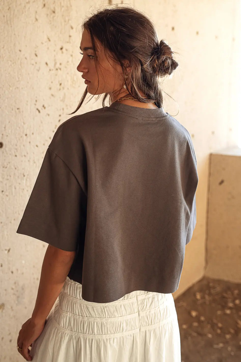 short sleeve oversized t-shirt