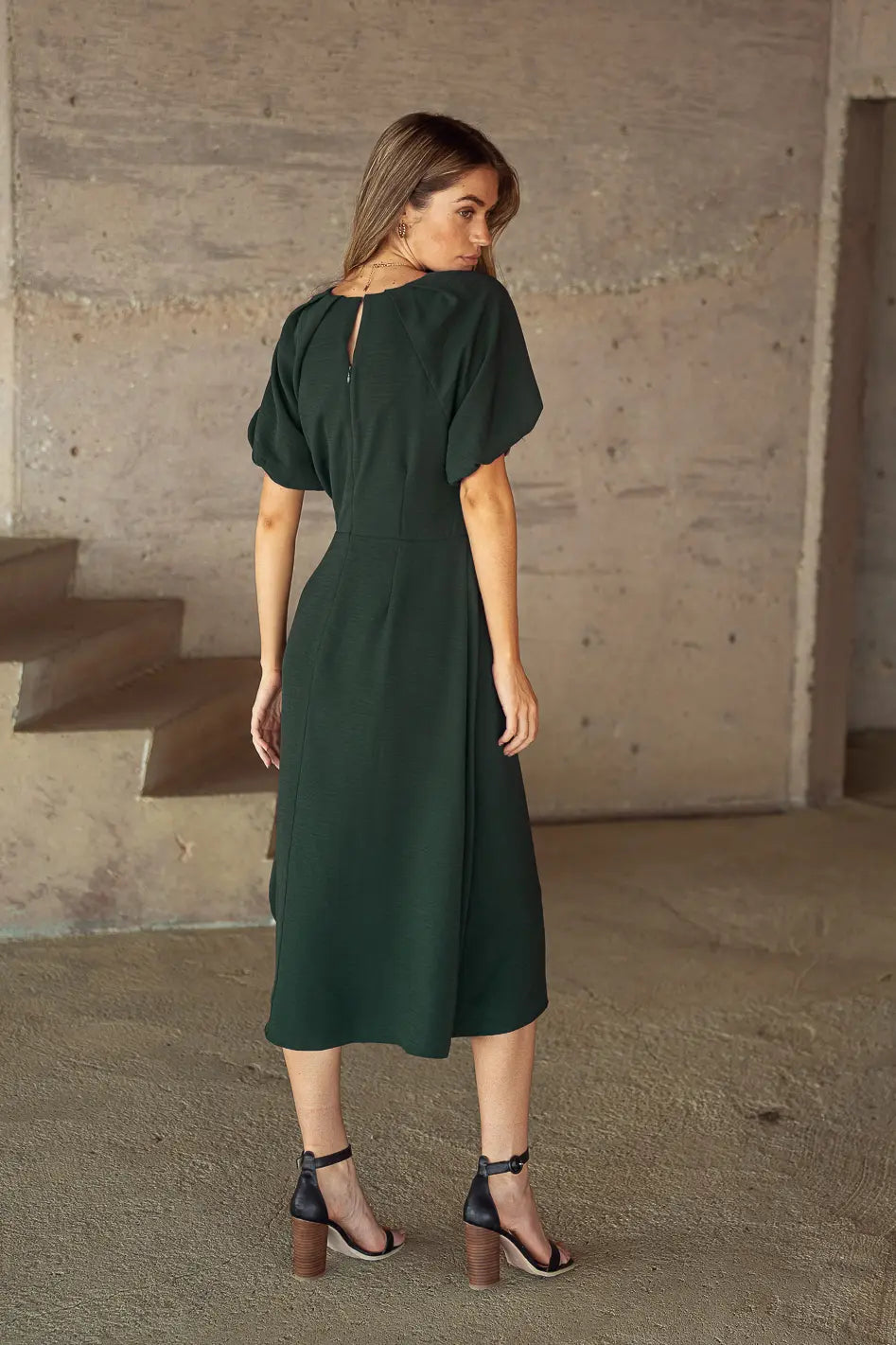 Maeve online green dress