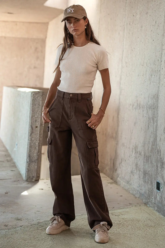 Denim Jeans: Shop Flare, Straight Leg & Wide-Leg Fits for Women – tagged  ColorFamily_Brown