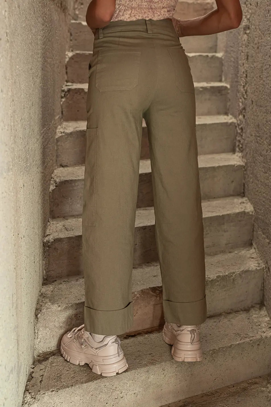 olive cargo pant