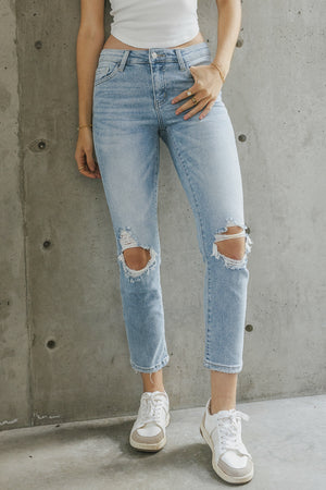 Mallory Distressed Jeans - FINAL SALE