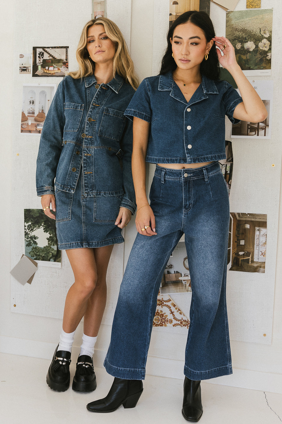 denim on denim outfits