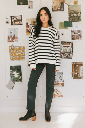 straight leg jeans in emerald