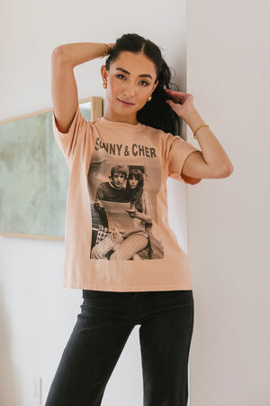 Sonny & Cher Graphic Tee - FINAL SALE