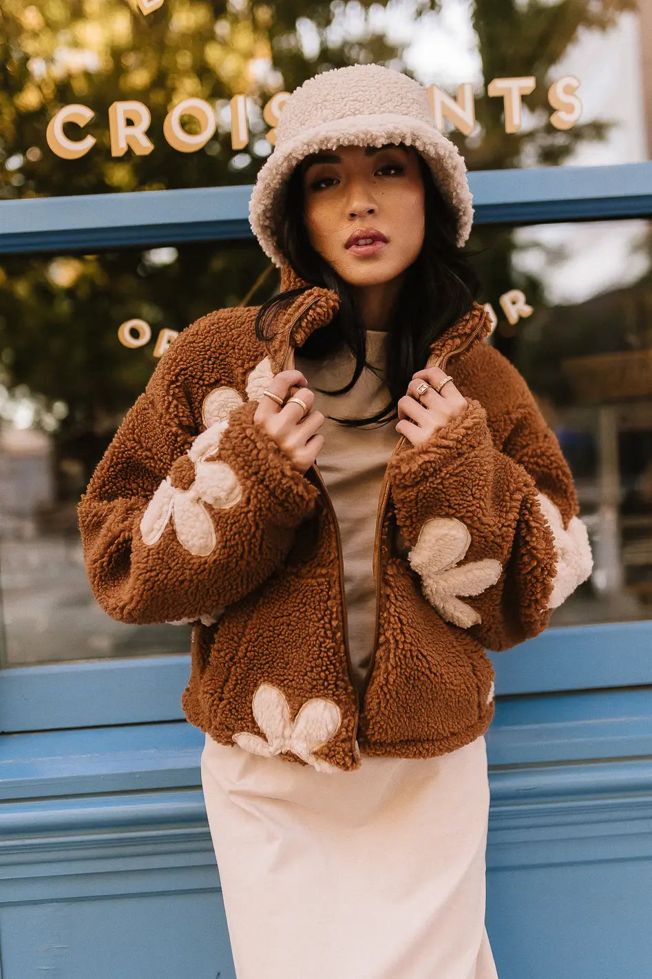 Teddy Jacket - Brown