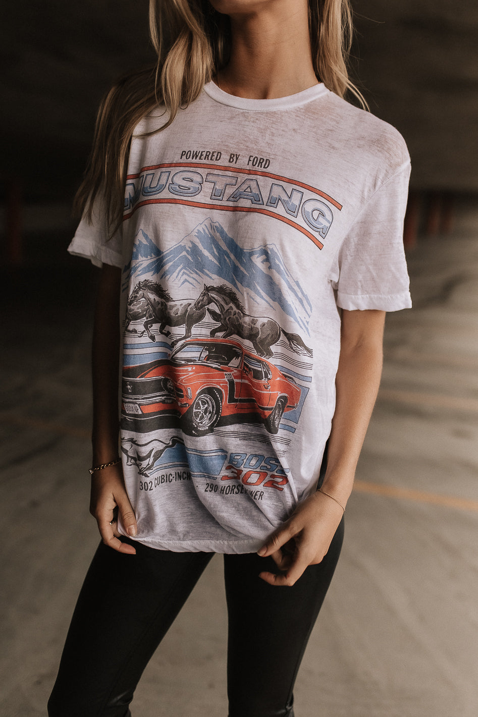 SALE Mustang Graphic böhme FINAL | - Ford Tee