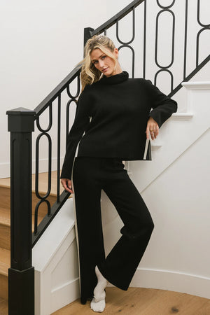 Kiara Knit Sweater in Black