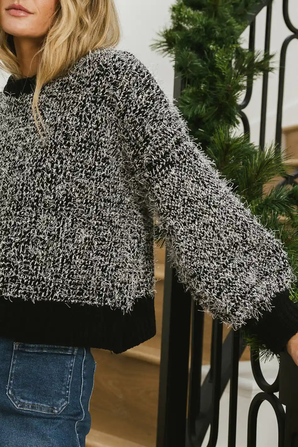 Really 2025 fuzzy sweater