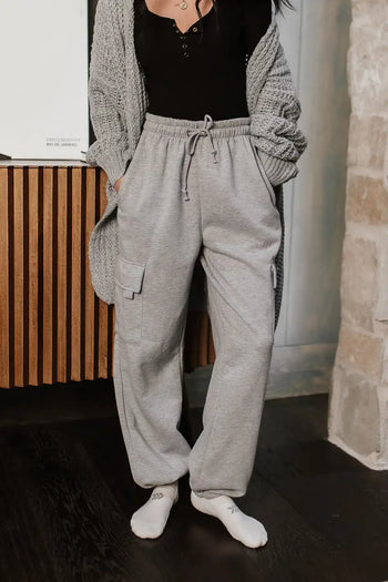 lounge cargo sweatpants