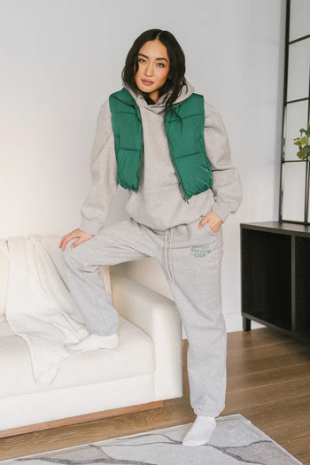 sleeveless puffer vest