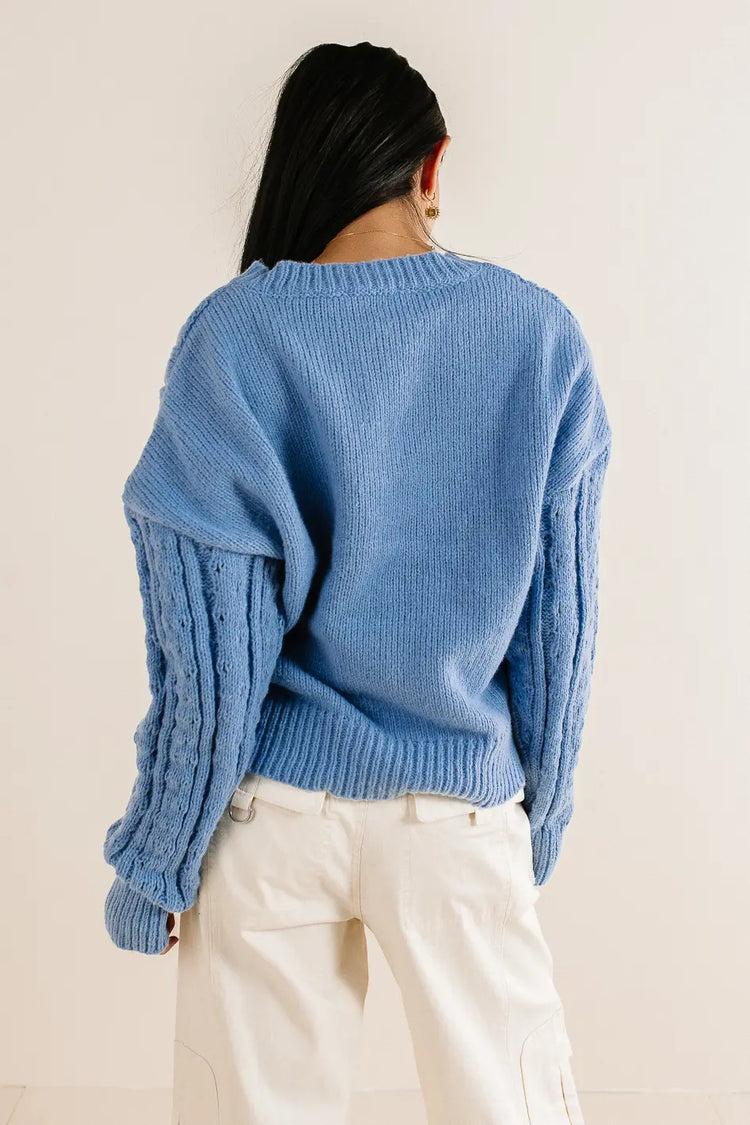 Sweater in blue 