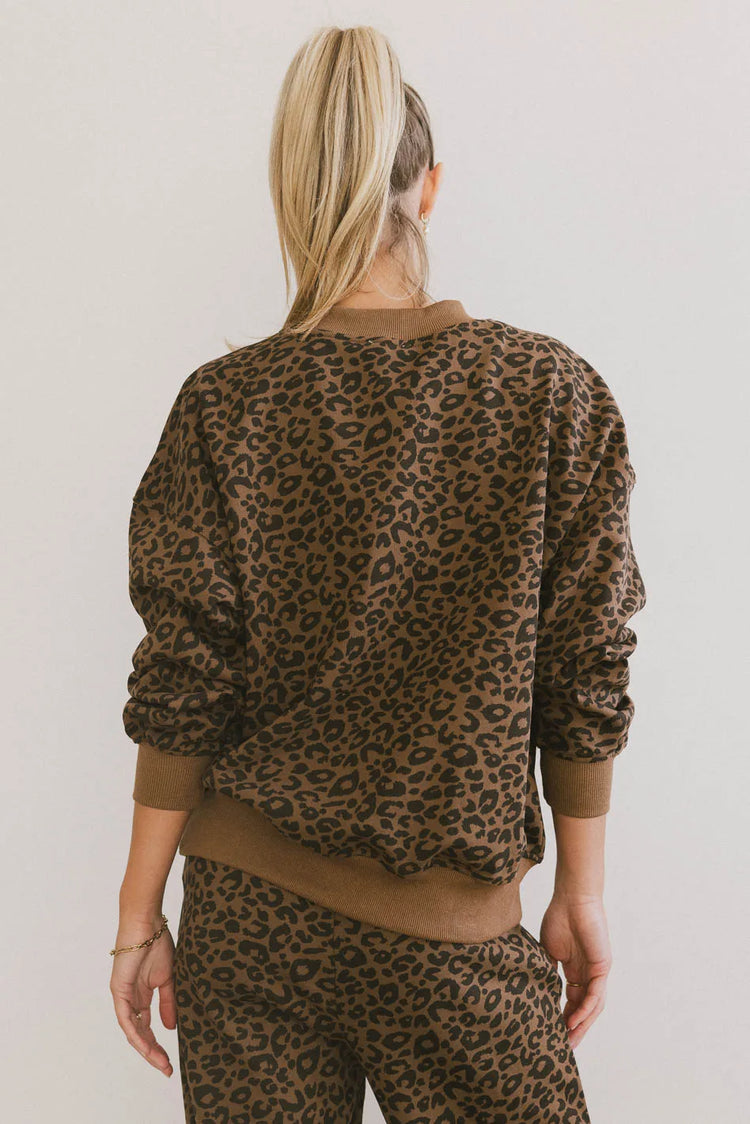 Leopard print sweatshirt 