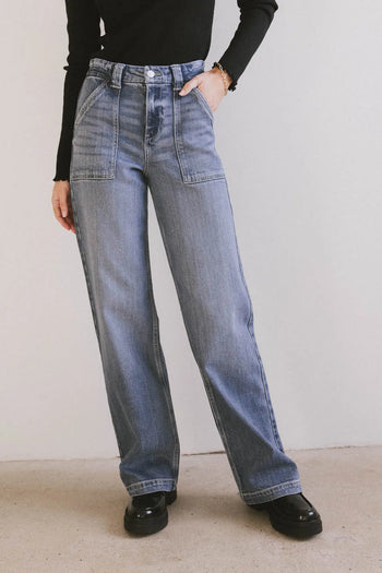 Daina Wide Leg Jeans - FINAL SALE