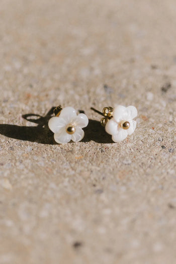 Floral earrings 