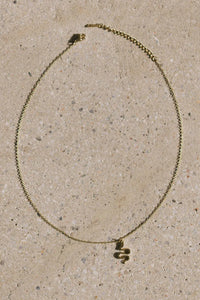 Gold necklace 