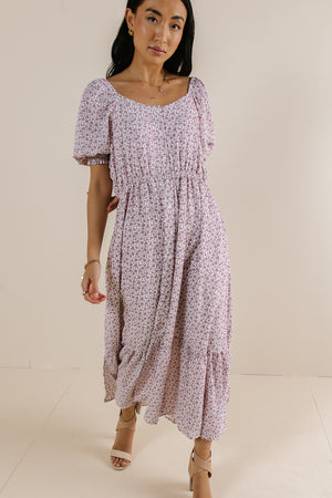 Isla Floral Button Up Dress - FINAL SALE