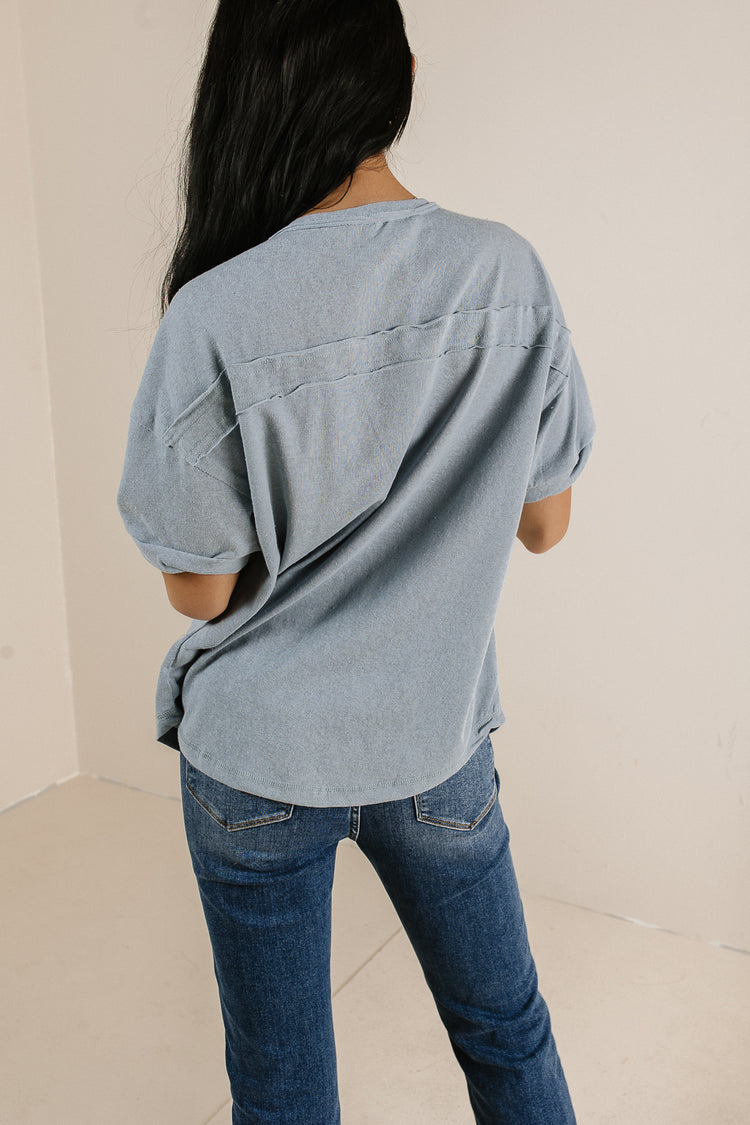 short sleeve relaxed top