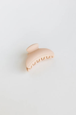 Matte Claw Clip in Pink