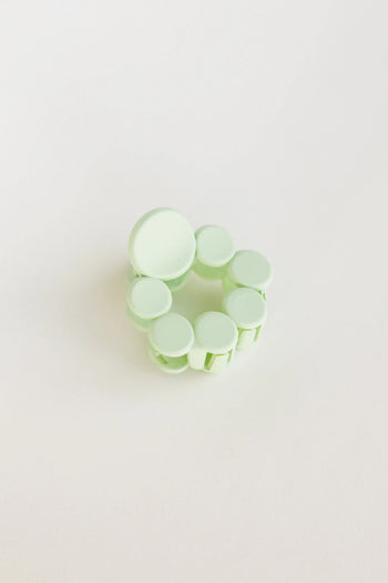 Green hair clip 