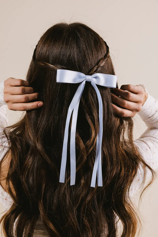 Hair clip in blue 