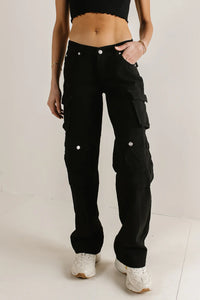 Two hand pockets cargo pants 