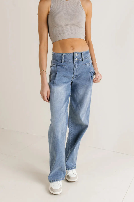 High rise jeans 