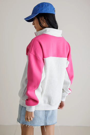 Two color sweater 