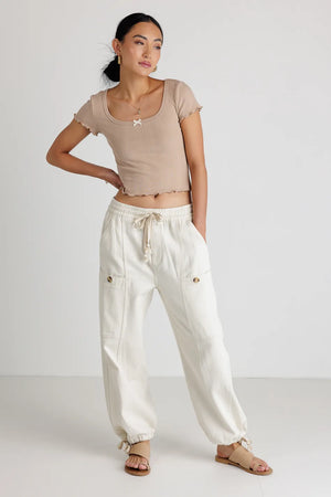 Robyn Pants in Ivory