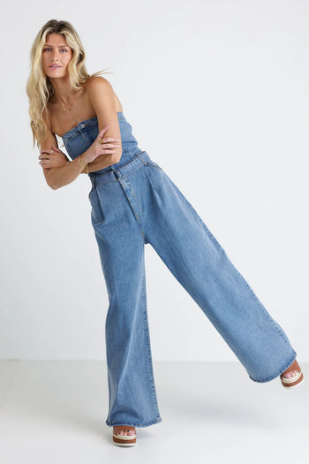 Denim jumpsuit 