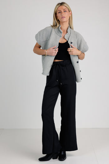 Sadie Knit Cardigan in Grey - FINAL SALE