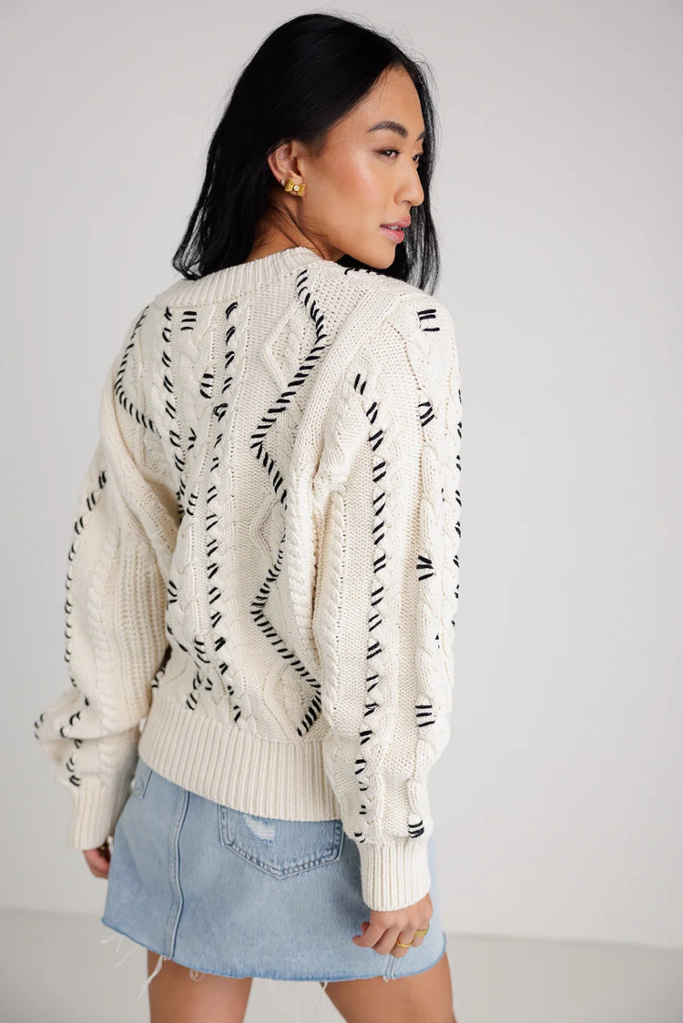 Milani Cable Knit Sweater | böhme