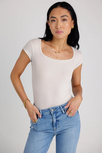 Square neck bodysuit 