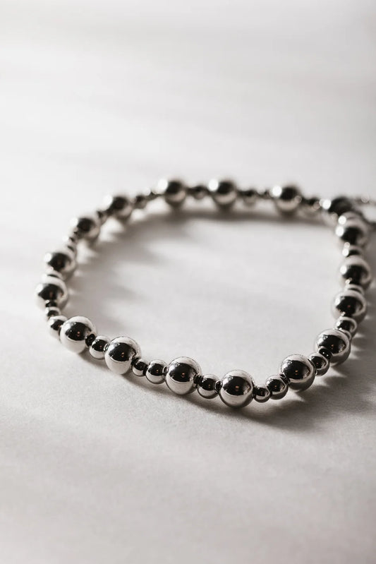 Pearl silver bracelet 