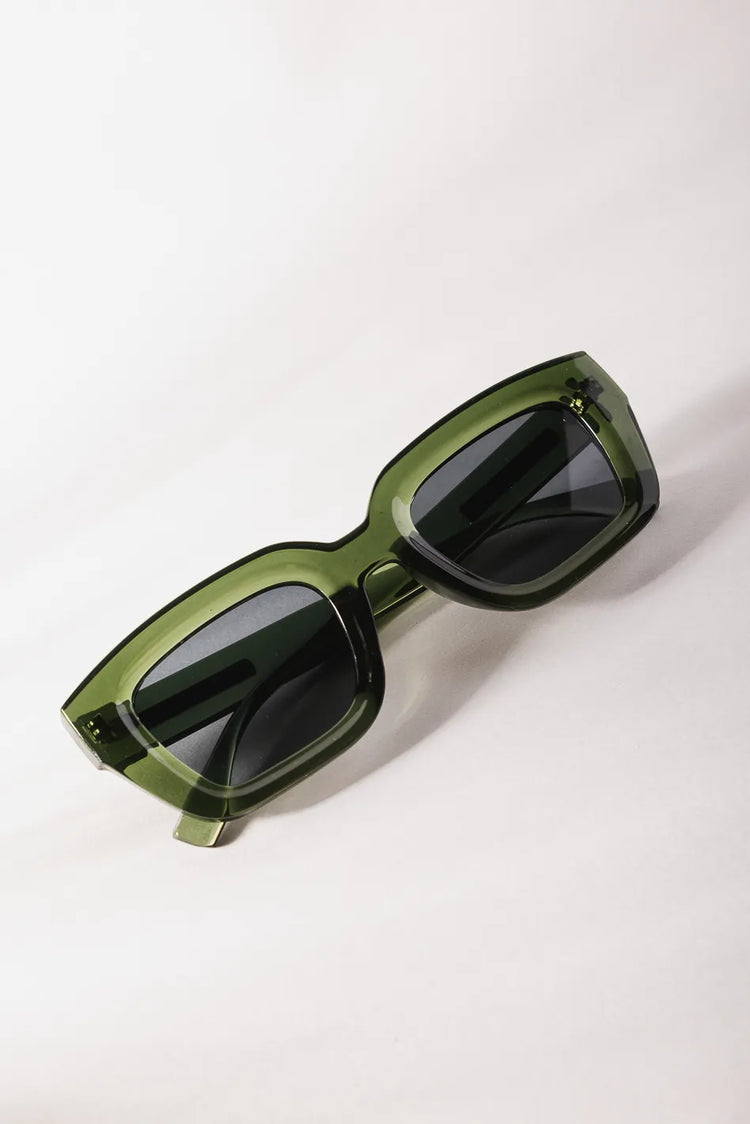 hunter green sunglasses 