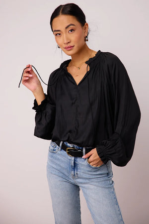 Eva Pleated Blouse - FINAL SALE